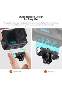 General Suitable for GoPro HERO13 Black AMAI metal magnetic quick release base dual interface adapter base  - Image 3