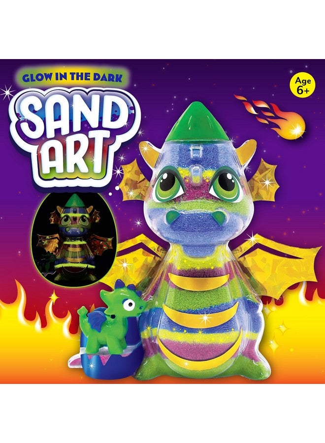 Creativity for Kids Sand Art Kit for Kids: Dragon - Arts and Crafts for Kids, Small Gifts (Ages 6+) - Image 2