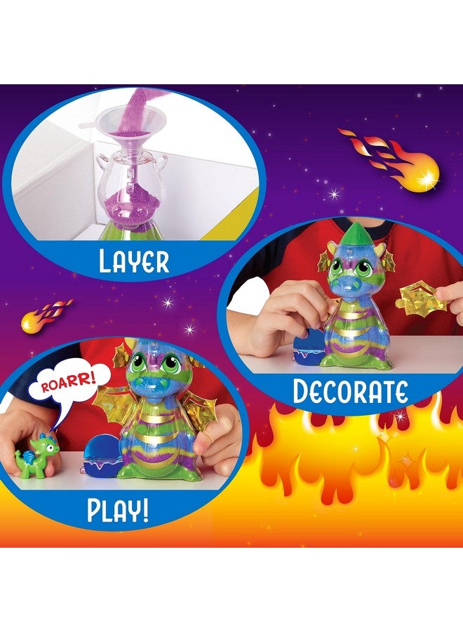 Creativity for Kids Sand Art Kit for Kids: Dragon - Arts and Crafts for Kids, Small Gifts (Ages 6+) - Image 3