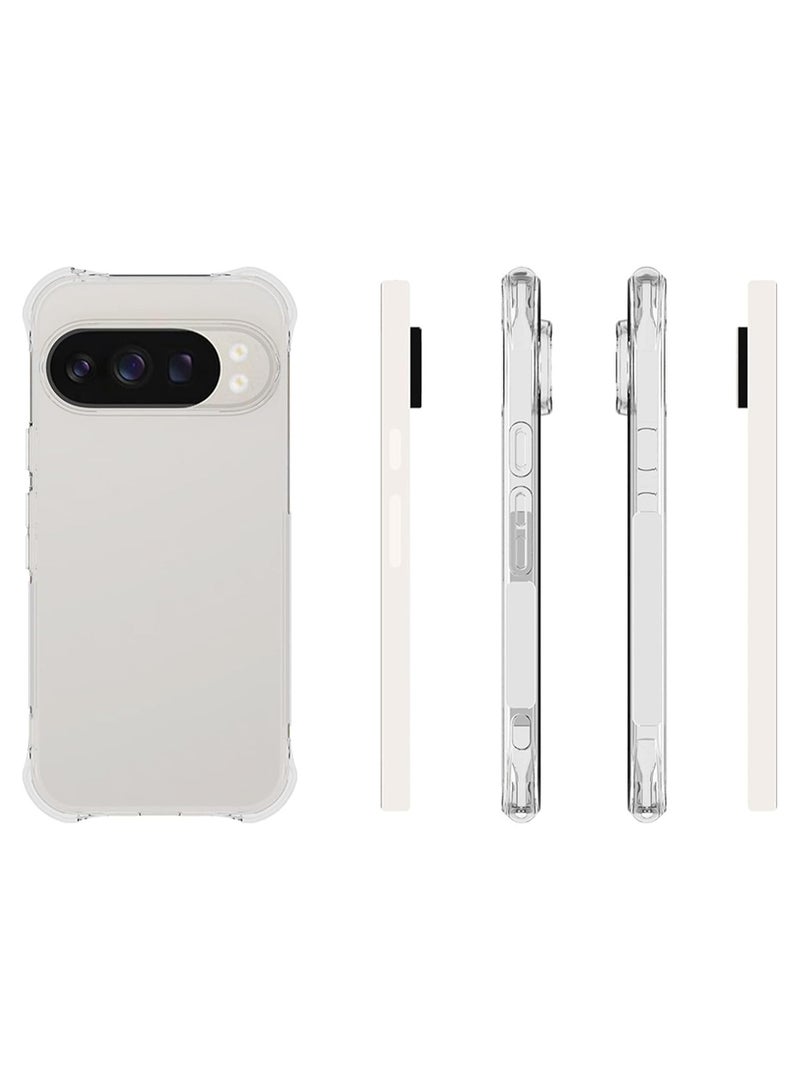 Clear TPU Shock-Absorption Case for Google Pixel 10/10 Pro - Image 2