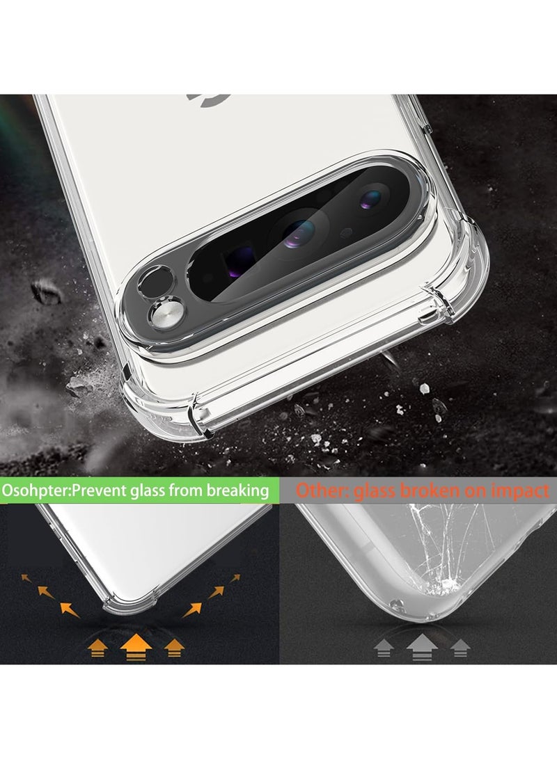 Clear TPU Shock-Absorption Case for Google Pixel 10/10 Pro - Image 4