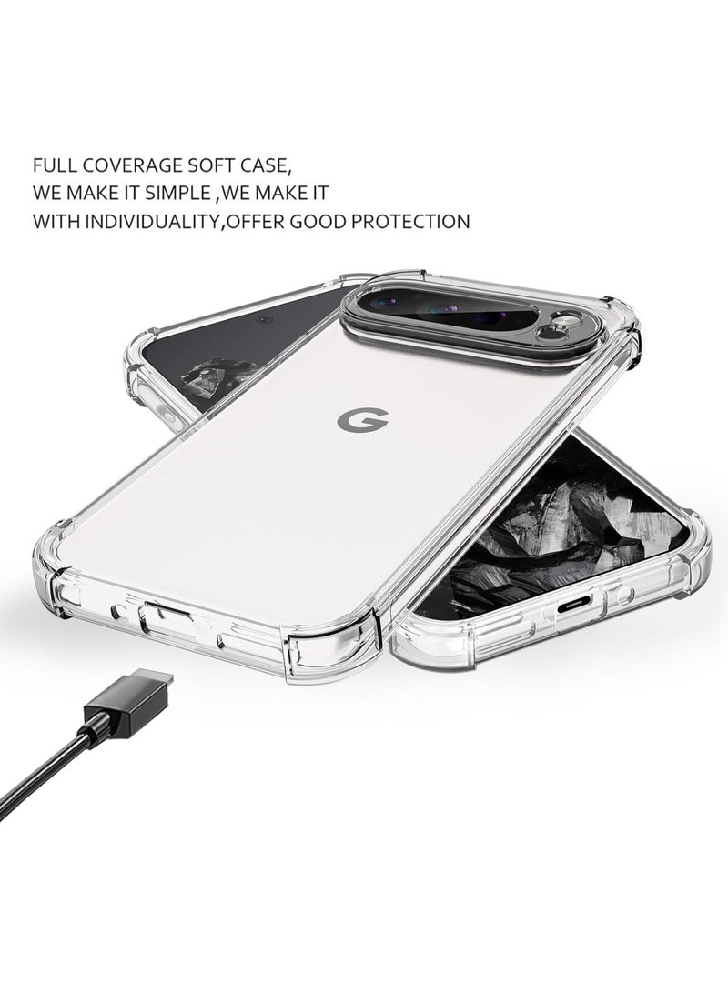 Clear TPU Shock-Absorption Case for Google Pixel 10/10 Pro - Image 5