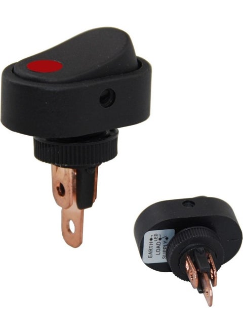 IC-132A-2 Illuminated 12 Volt Dc 20 Ampere On Off Switch On Off Button 31 x 43 mm ASW-20D-2