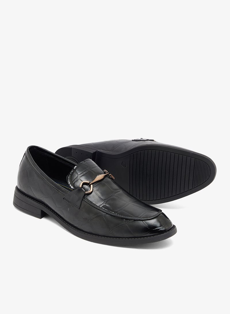 Robert Wood Trim Detail Loafers - Image 3