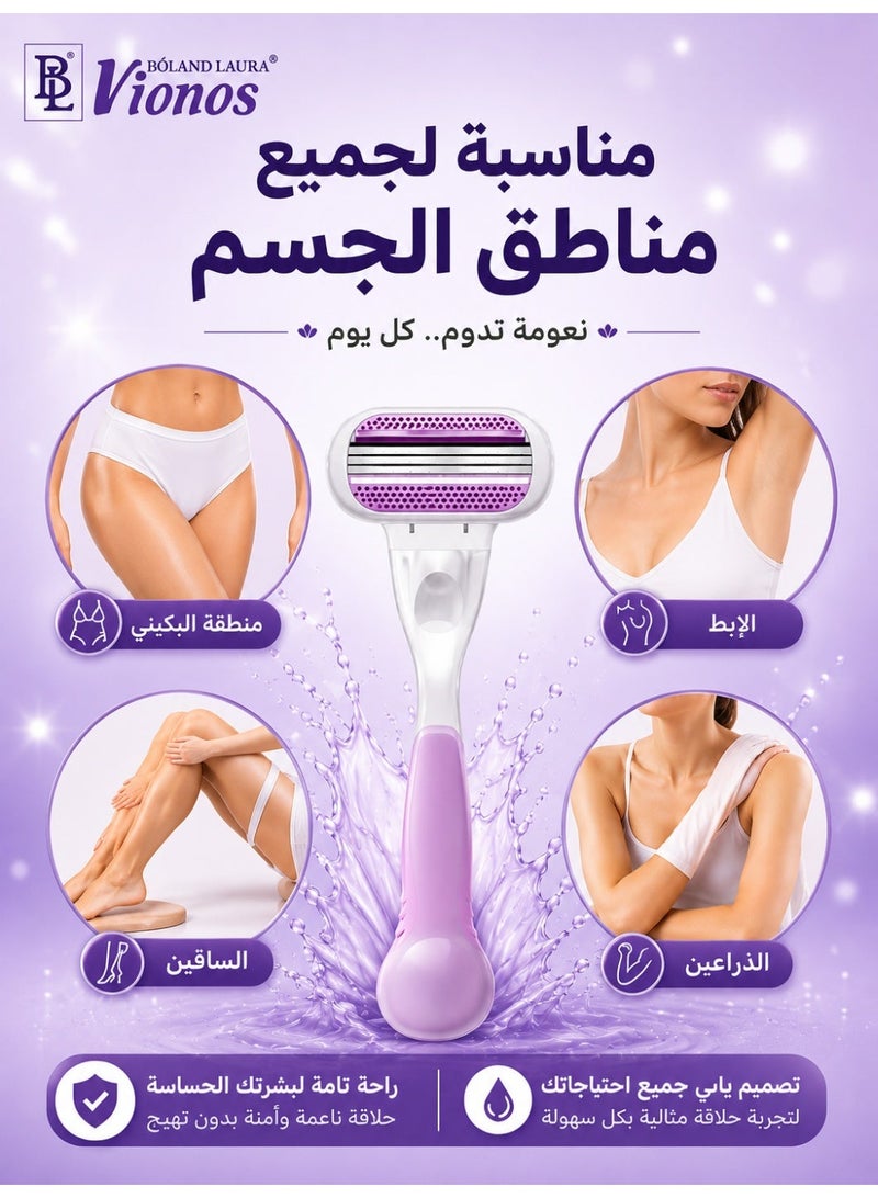 بولاند لورا فيونوس كومفورت جلايد بريز مع 2 روس غيار - Image 5