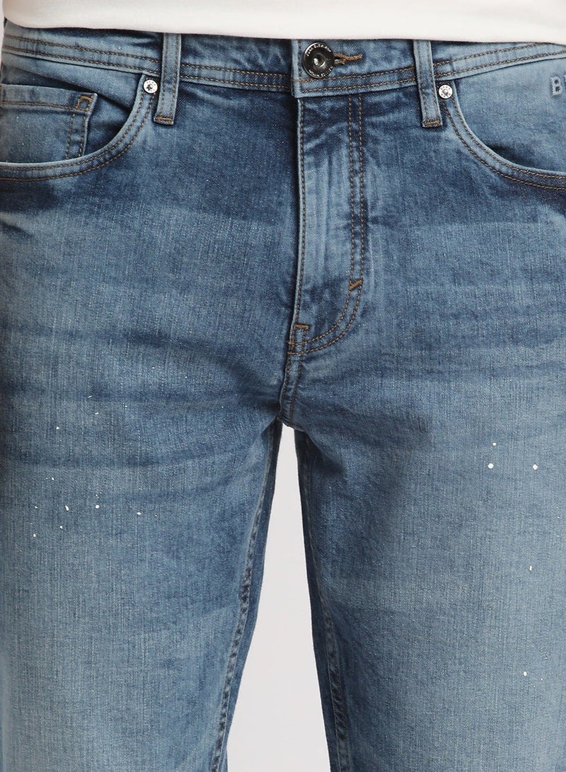 THE BEAR HOUSE Men’s Jeans Lightweighted & Comfortable, Perfect for Casual Wear, Ideal for Everyday & Summer Wear | Size-28 - 38| (Braq) - Image 5