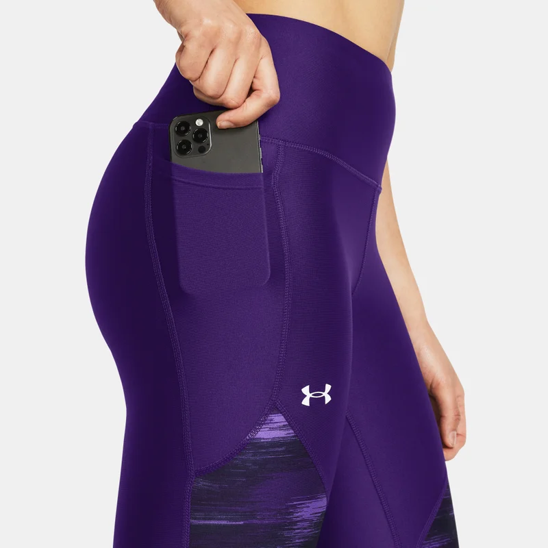 UNDER ARMOUR Women's UA Tech Printed Panel Ankle Leggings