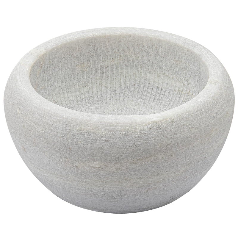 CHARMMAN Shaving Soap & Cream Bowl for Men, Natural White Marble Stone, Heat Preservation, Easier to Whip Up a Fantastic Foam with Interior Micro-ridges, Art of Shave Lather bowl â€¦ - Image 4