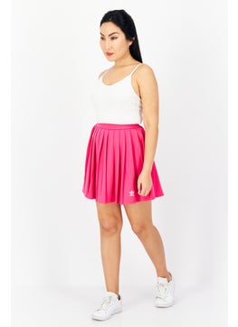 adidas Originals Women Sportswear Fit Pleated Outdoor Skirt, Pink  - Image 2