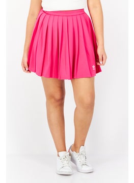 adidas Originals Women Sportswear Fit Pleated Outdoor Skirt, Pink  - Image 1