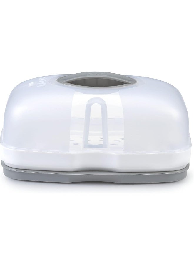 Chicco 3-in-1 Modular Baby Bottle, Pacifier, Pump Parts, etc. Sterilizer - Grey - Image 4