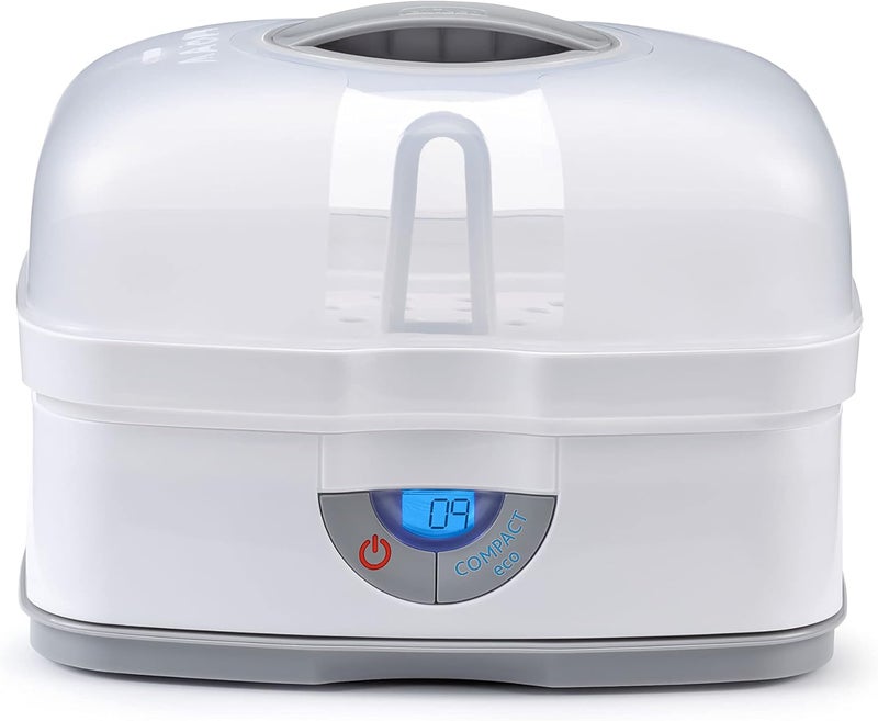 Chicco 3-in-1 Modular Baby Bottle, Pacifier, Pump Parts, etc. Sterilizer - Grey - Image 3