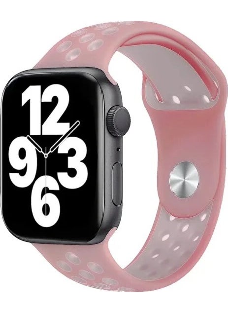 Apple Watch 2 3 4 5 6 Se Nike 38MM 40MM 41 mm Compatible Band Strap Wristband Perforated Sport Band