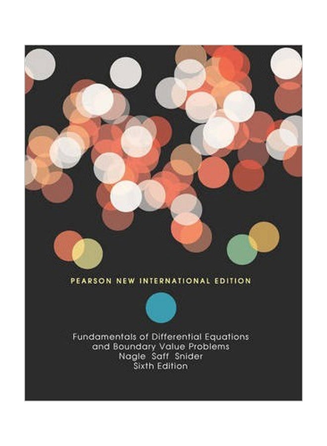 Fundamentals Of Differential Equations And Boundary Value Problems