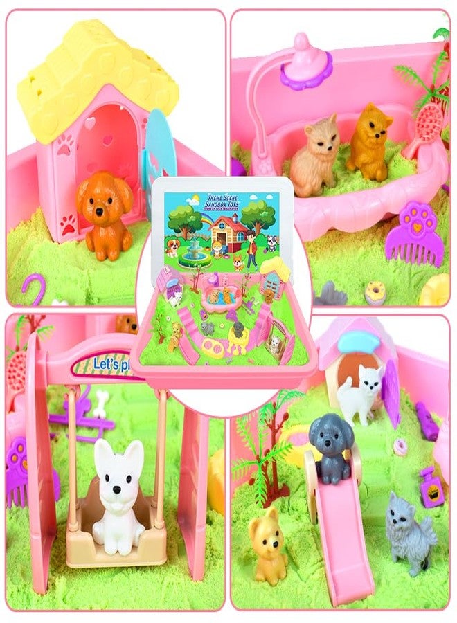 bubwepo Creative Sandbox for Kids - 2nd Generation Upgrade with 3D Scenes, Thematic Play & Interactive Learning - Encourages Imagination, Fine Motor Skills & STEM Development - Image 4