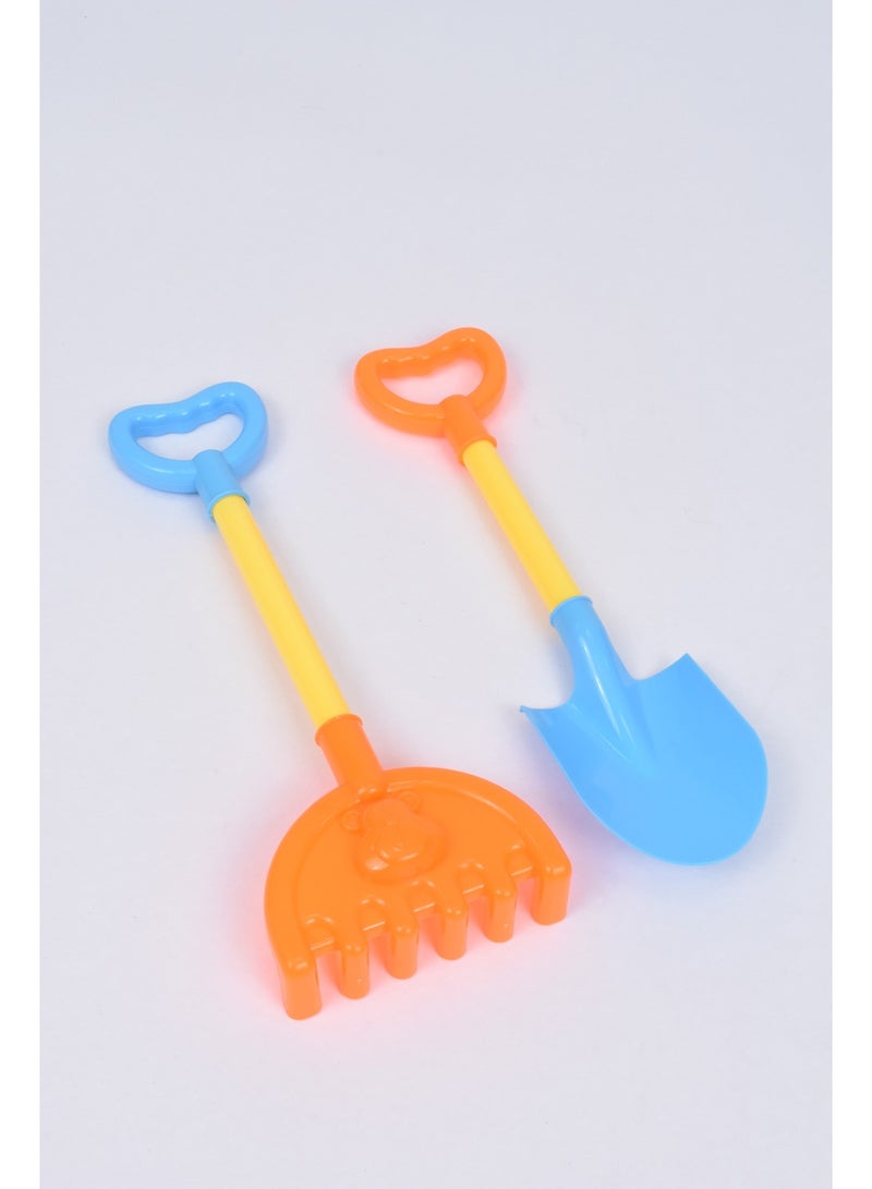 لحظة مرح مجموعة ألعاب الشاطئ الرملية للأطفال مع دلو وقوالب رمال - 8 قطع - Image 4