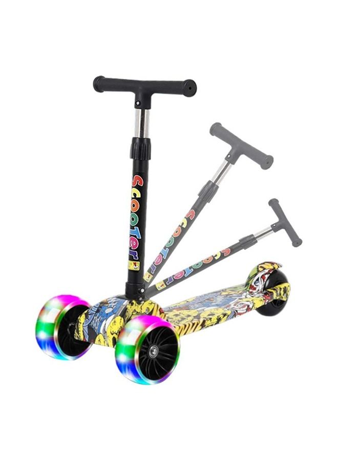 DubaiGallery Scooter For Kids With Smooth LED Light Up Wheels And Adjustable Height - Image 1
