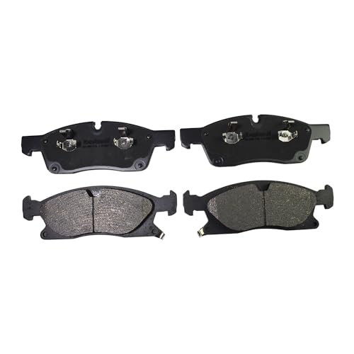 IBESTWOLF Front and Rear Ceramic Brake Pads for 2011-2020 Dodge Durango for 2011 2012-2018 Jeep Grand Cherokee, Disc Brake Pad Replacement P-1455 P-1498 - Image 4