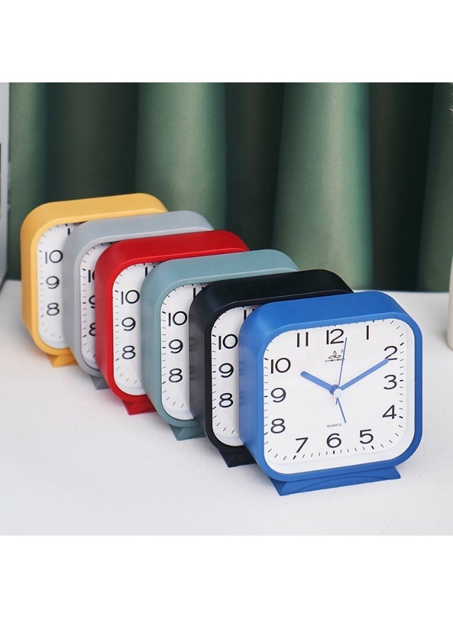 ساعة منبه كلاسيكى بتصميم أنيق للمنزل والمكتب.(ازرق ) - Image 2