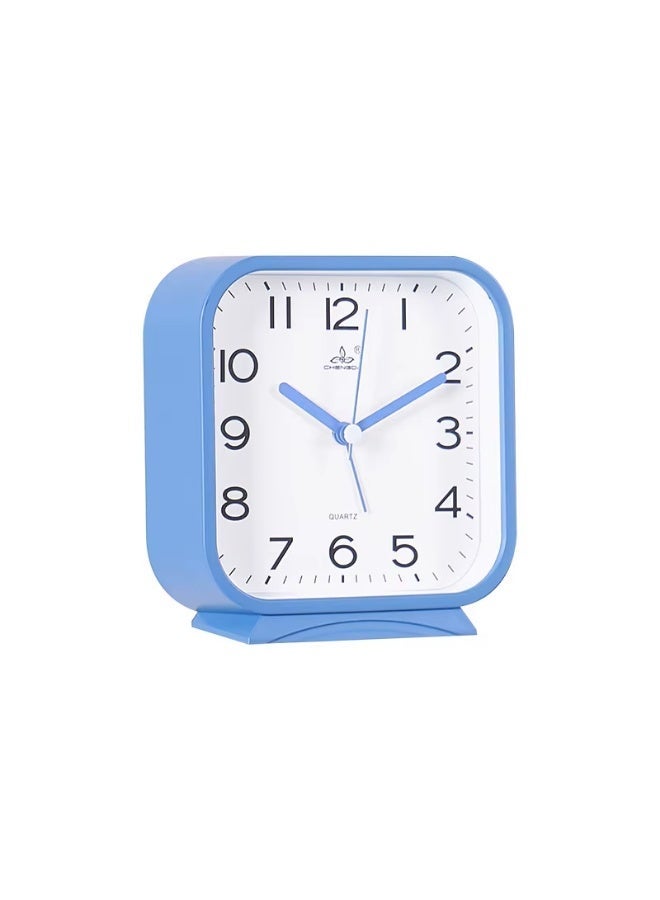 ساعة منبه كلاسيكى بتصميم أنيق للمنزل والمكتب.(ازرق ) - Image 1