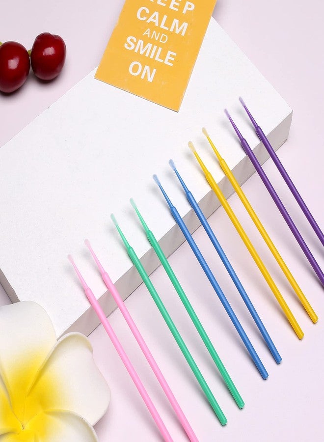 اكستور فرشاة تطبيق الرموش الدقيقة للاستخدام مرة واحدة من أكستور، 600 قطعة (مختلطة) - Image 5