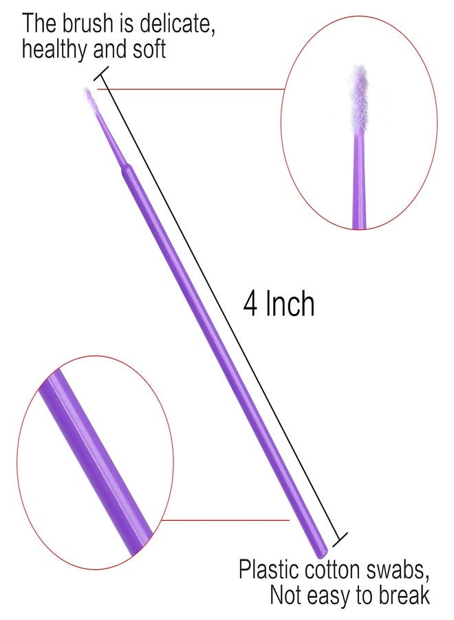 اكستور فرشاة تطبيق الرموش الدقيقة للاستخدام مرة واحدة من أكستور، 600 قطعة (مختلطة) - Image 2