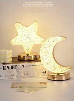 Goldfish Bedroom Rechargeable Touch Bedside Table Crystal Star Table Lamp  - Image 3