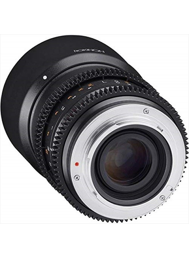 Rokinon عدسة سينمائية مدمجة عالية السرعة CV50M-E 50mm T1.3 لتركيب سوني E، سوداء - Image 5