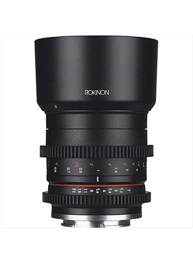 Rokinon عدسة سينمائية مدمجة عالية السرعة CV50M-E 50mm T1.3 لتركيب سوني E، سوداء - Image 3