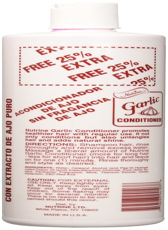 Nutrine Garlic Conditioner 20 oz - Image 2