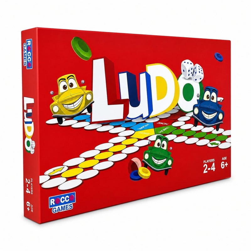 Rocco Rocoo - Ludo Classic Board Game for 2 to 4 Players - 22317 - Image 1