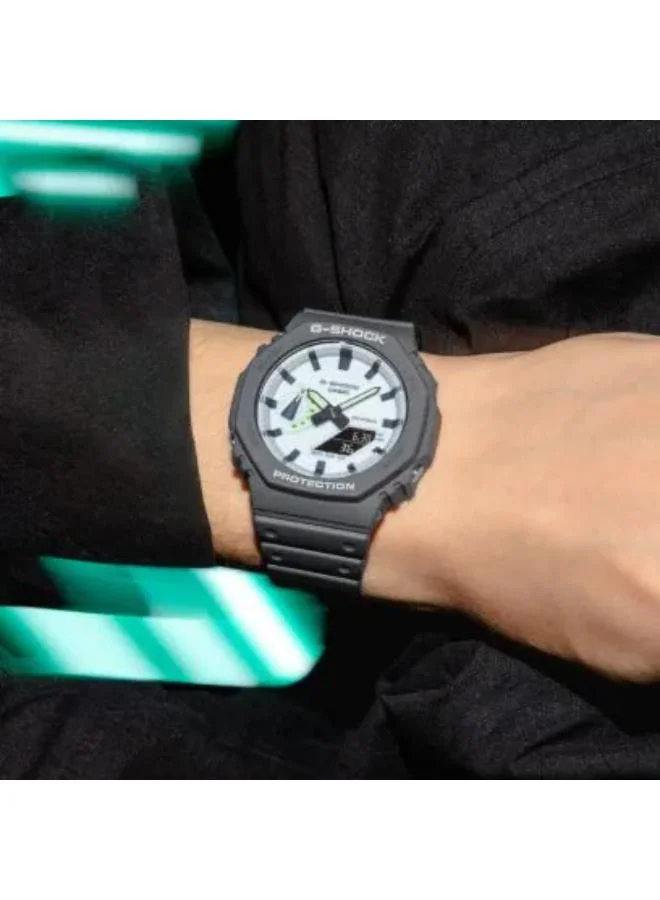 G-SHOCK Men's Resin Analog-Digital Watch GA-2100HD-8ADR - 45.4 mm
