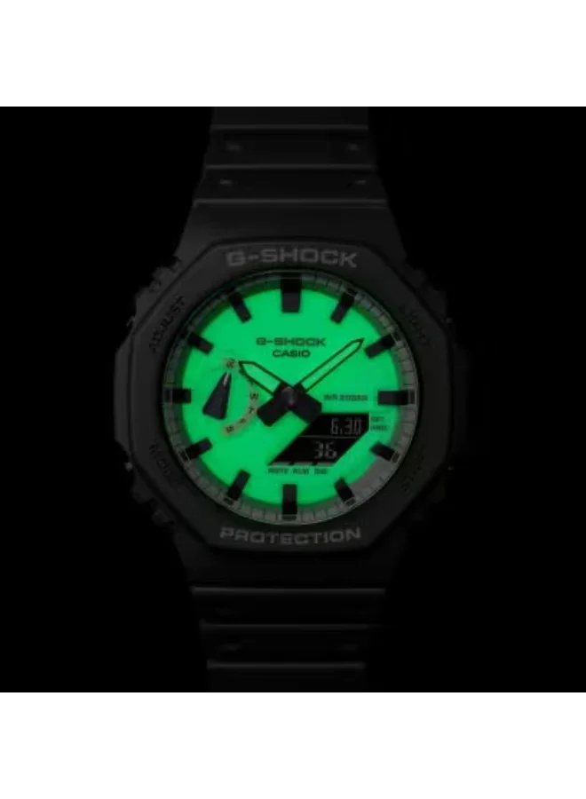 G-SHOCK Men's Resin Analog-Digital Watch GA-2100HD-8ADR - 45.4 mm