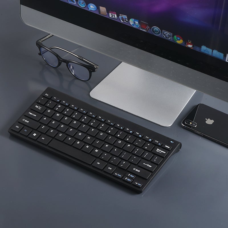 2.4G Wireless Keyboard for Laptop  Smart TV Black -2.4G wireless (78 keys-single keyboard) Black -2.4G wireless (78 keys-single keyboard)