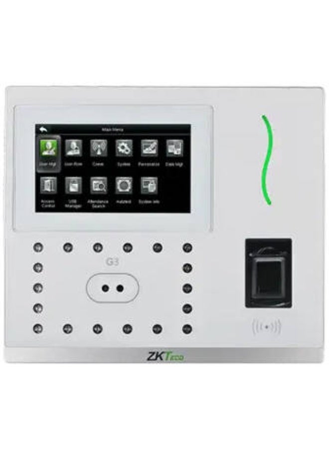 ZKTeco جهاز ZKTeco G3 متعدد القياسات الحيوية للحضور والتحكم في الوصول، وجه، بصمة إصبع و RFID - Image 2
