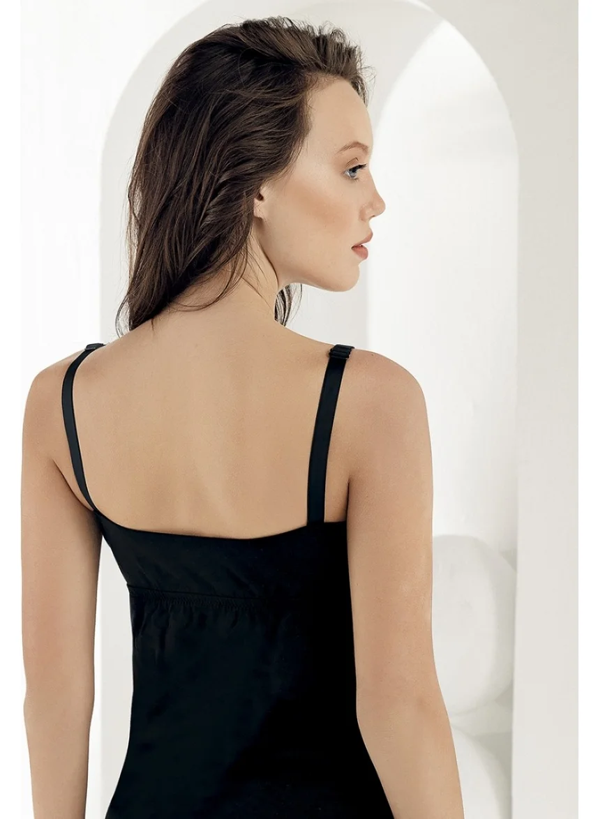 Şahinler Breastfeeding Undershirt Black M894-SH