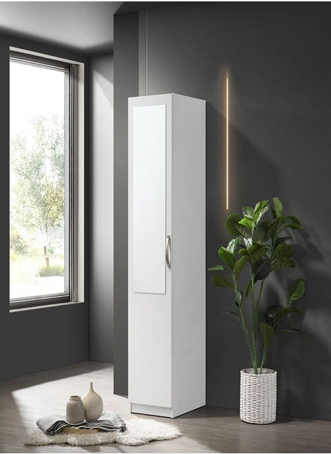 Kulltorp Plus 1-Door Wardrobe With Mirror 52x182x40 cm