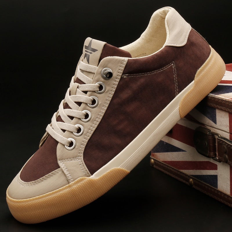 Flash 25123M Spring Low-Top Lazy Cloth Shoes Retro Fashion Thin Men'S Breathable All-Match Shoes - Image 5