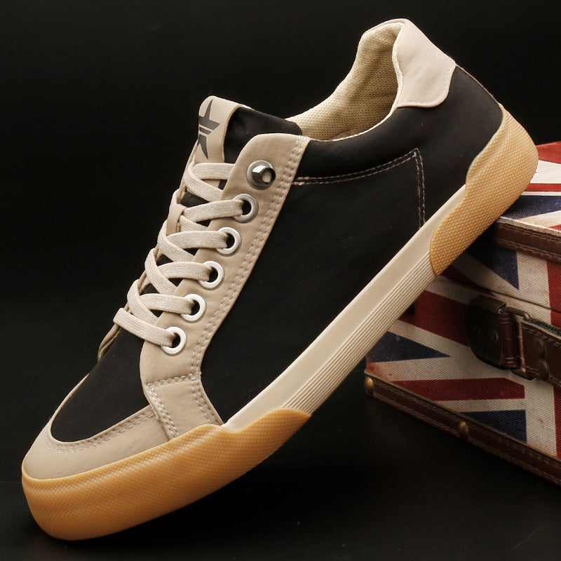 Flash 25123M Spring Low-Top Lazy Cloth Shoes Retro Fashion Thin Men'S Breathable All-Match Shoes - Image 1