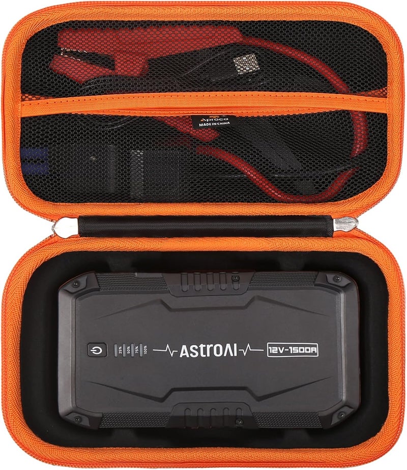 Aproca Portable Hard Storage Case, for AstroAI S8 Car Jump Starter and Accessories - Image 1