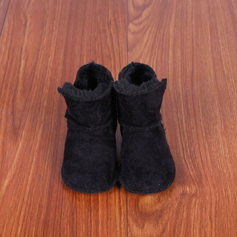 Hot new fur one baby shoes winter toddler shoes soft bottom non-slip baby shoes men's and women's children's shoes wholesale - Image 1