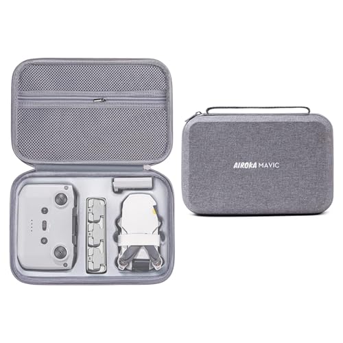 AIROKA Mini 4K Fly More Combo Carrying Case Drone Body Case Hard Shell Storage Bag Compatible for DJI Mini Drone series - Image 1