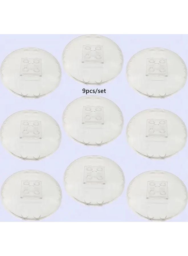 2pcs Set Mini Building Blocks Transparent Slide Pipeline Water Park DIY Toy - Image 1