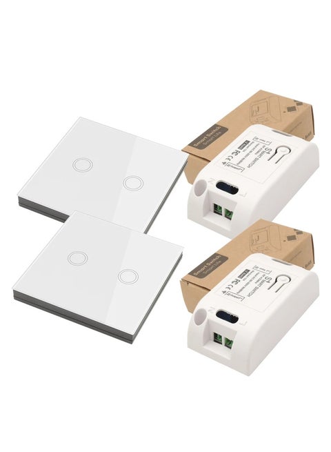 Diese Smart Home Control Wireless Touch Light Switch rf 86 Wall Panel Touch ON/OFF Switch,AC 110V 220V 10A Receiver for Lamp LED