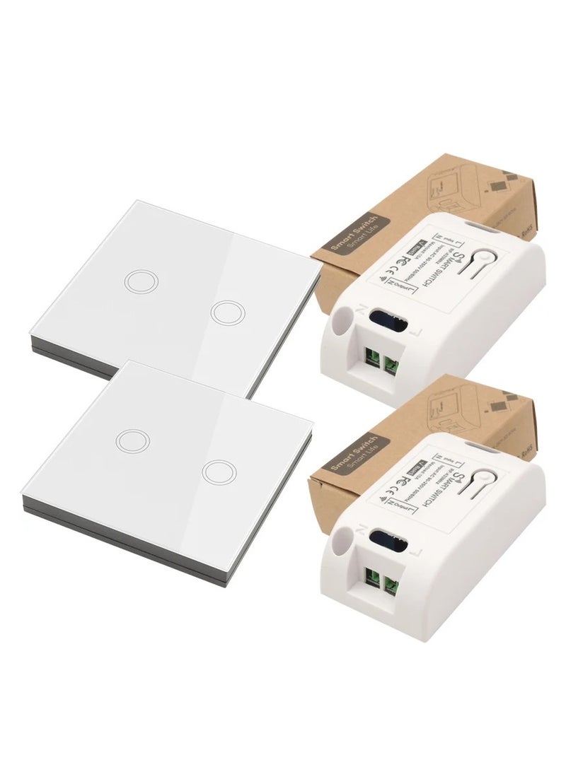 Diese Smart Home Control Wireless Touch Light Switch rf 86 Wall Panel Touch ON/OFF Switch,AC 110V 220V 10A Receiver for Lamp LED