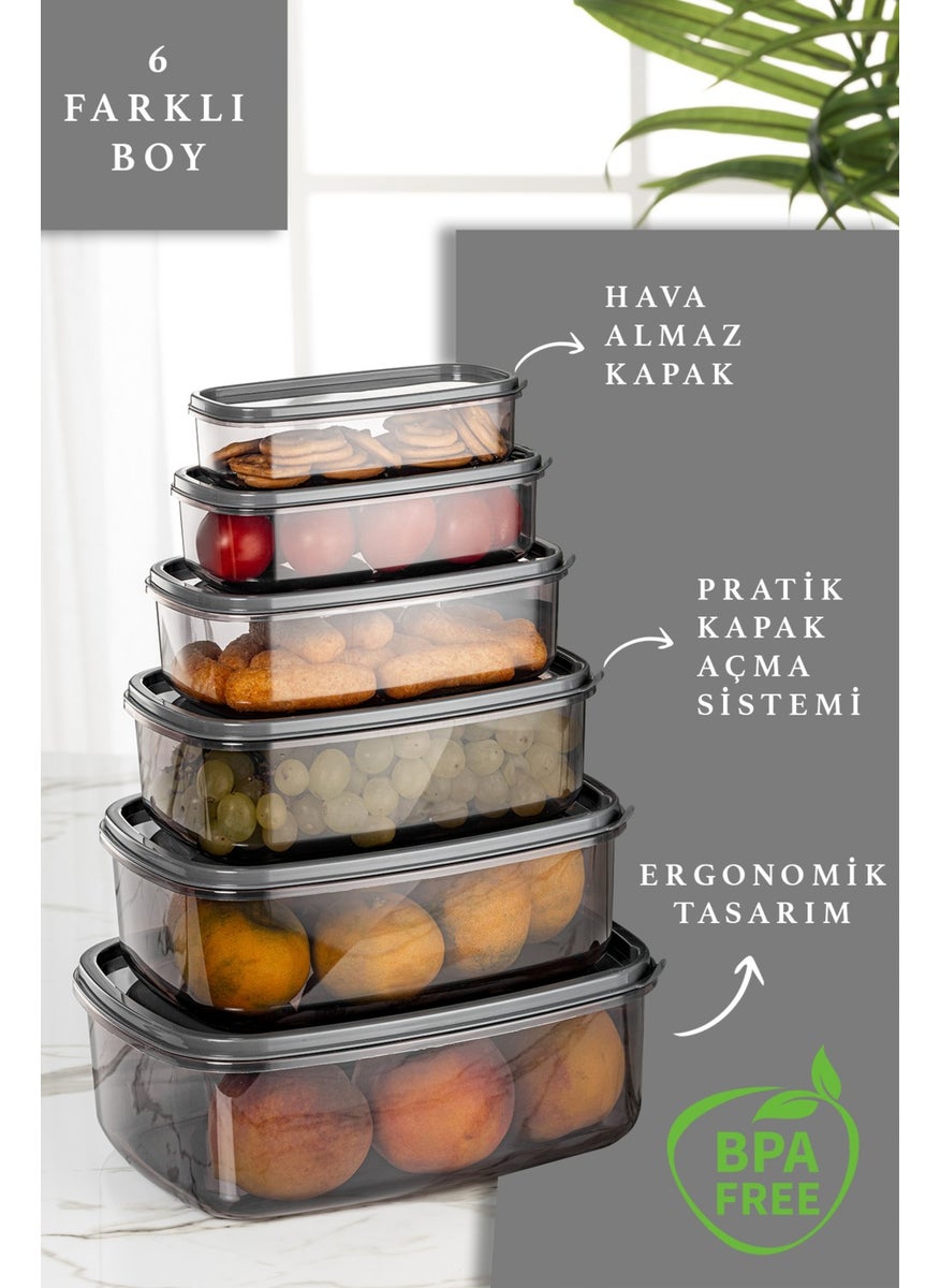 18-Piece Sweet Box Storage Container Set - Rectangular Food Container Jar 3X(300-500-850-1350-2000-3150 Ml) - pzsku/Z5EF8D09346948F985F3FZ/45/_/1725725289/2779dd16-f486-474b-adbc-e3a072ef1d52