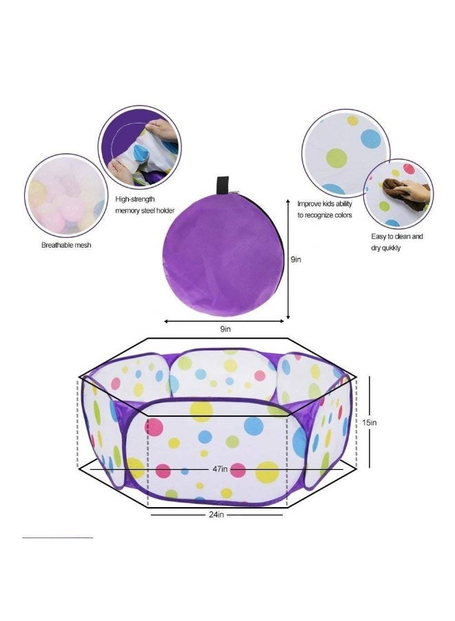 Toy Tent Portable Foldable Indoor Outdoor Princess House Educational Colorful Ball Pool Pit Play House Gift For Children Kids  - Image 2