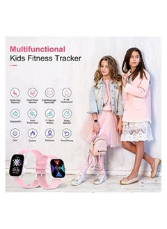 DMG TECH Fitness Tracker Watch for Kids, IP68 Waterproof Kids Smart Watch with 1.4" DIY Watch Face 19 Sport Modes, Pedometers, Heart Rate, Sleep Monitor, Great Gift for Boys Girls Teens 6-16  - Image 3