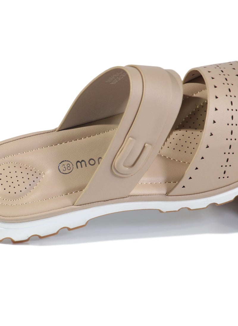 Mon Ami - Flat Women Sandals | Open Toe, Casual Slide Women Shoes for Girls & Ladies | Lightweight Girls Sport Comfy Sandals - Image 1