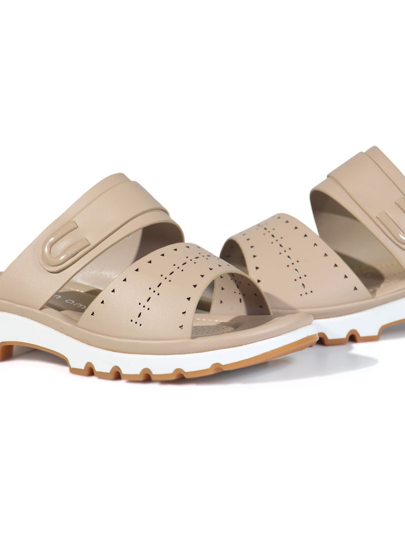 Mon Ami Flat Women Sandals | Open Toe, Casual Slide Women Shoes for Girls & Ladies | Lightweight Girls Sport Comfy Sandals  - Image 5